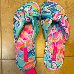 NWT Lilly Pulitzer pool sandals